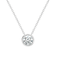 2.00ctw Round Lab Grown Diamond Solitaire Necklace