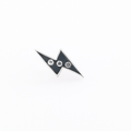 14K White Gold Lightning Bolt Diamond Stud Earring (Single) – 0.02ct